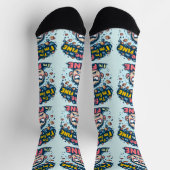 B&E Socken Kühnes und Elaboriertes Design 002189 (Oben)