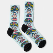 B&E Socken Kühnes und Elaboriertes Design 002189 (Rechts)