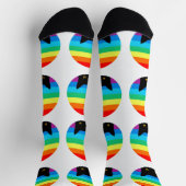 B&E Socken Kühnes und Elaboriertes Design 002201 (Oben)