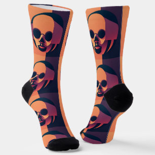 B&E Socken Kühnes und Elaboriertes Design 002207
