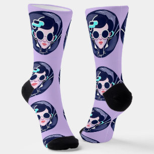 B&E Socken Kühnes und Elaboriertes Design 002209