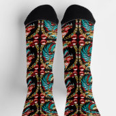 B&E Socken Kühnes und Elaboriertes Design 002217 (Oben)