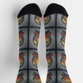 B&E Socken Kühnes und Elaboriertes Design 002228 (Oben)