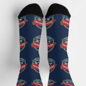 B&E Socken Kühnes und Elaboriertes Design 002238 (Oben)