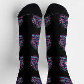 B&E Socken Kühnes und Elaboriertes Design 002253 (Oben)