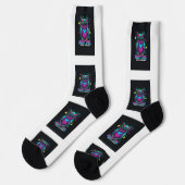 B&E Socken Kühnes und Elaboriertes Design 002257 (Linkes Detail)