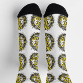 B&E Socken Kühnes und Elaboriertes Design 002265 (Oben)