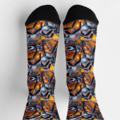 B&E Socken Kühnes und Elaboriertes Design 002269 (Oben)