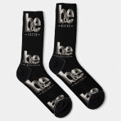B&E Socken Kühnes und Elaboriertes Design 002273 (Rechts)