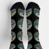 B&E Socken Kühnes und Elaboriertes Design 002276 (Oben)