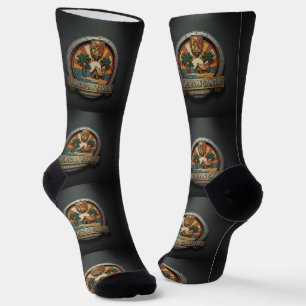 B&E Socken Kühnes und Elaboriertes Design 002278