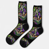 B&E Socken Kühnes und Elaboriertes Design 002280 (Linkes Detail)