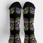 B&E Socken Kühnes und Elaboriertes Design 002280 (Oben)