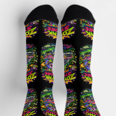B&E Socken Kühnes und Elaboriertes Design 002284 (Oben)