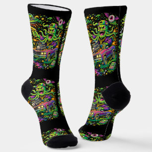 B&E Socken Kühnes und Elaboriertes Design 002288