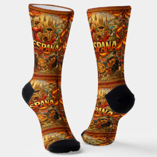 B&E Socken Kühnes und Elaboriertes Design 002298