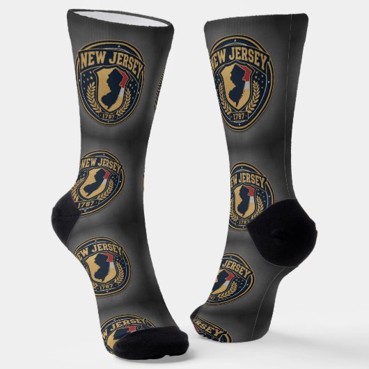 B&E Socken Kühnes und Elaboriertes Design 002322 (Gewinkelt)