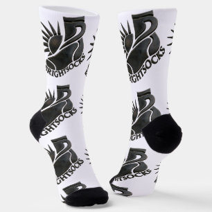 B&E Socken Kühnes und Elaboriertes Design 002353
