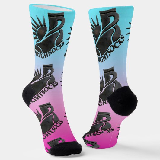 B&E Socken Kühnes und Elaboriertes Design 002354 (Gewinkelt)