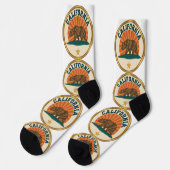 B&E Socken Kühnes und Elaboriertes Design 00373 (Linkes Detail)