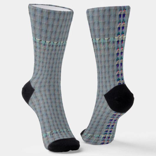 B&E Socken Kühnes und Elaboriertes Design 0048112 (Gewinkelt)