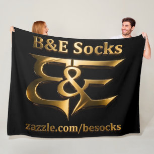B&E Socken Kühnes und Elaboriertes Design 0048173 Fleecedecke