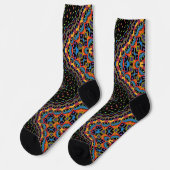 B&E Socken Kühnes und Elaboriertes Design 0048189 (Linkes Detail)