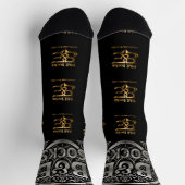 B&E Socken Kühnes und Elaboriertes Design 0049549 (Oben)