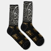 B&E Socken Kühnes und Elaboriertes Design 0049549 (Rechts)