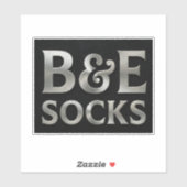 B&E Socks 0047920 Aufkleber (Blatt)