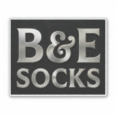 B&E Socks 0047920 Aufkleber (Vorderseite)