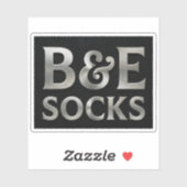 B&E Socks 0047920 Aufkleber (Blatt)