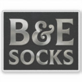 B&E Socks 0047920 Aufkleber (Vorderseite)