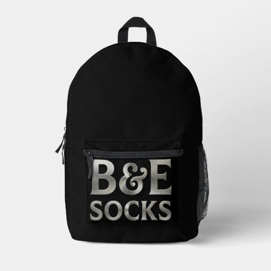 B&E Socks 0047920 Bedruckter Rucksack (Vorderseite)