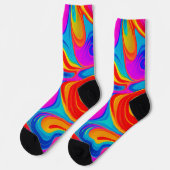 B&E Socks Bold & Elaborate Design 0048963 Socken (Linkes Detail)