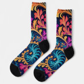 B&E Socks Bold & Elaborate Design 0048980 Socken (Linkes Detail)
