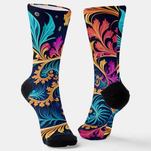 B&E Socks Bold & Elaborate Design 0048980 Socken (Gewinkelt)