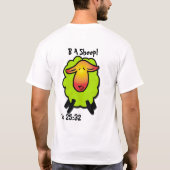 B ein Schaf! T-Shirt (Rückseite)