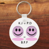 B.F.F Benutzerdefinierter Schlüsselanhänger (Vorderseite)