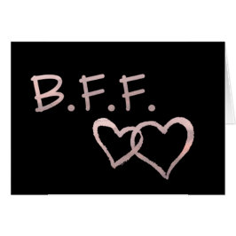 B F F mit verbundenen Herzen