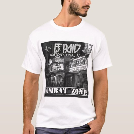 B.F. Raid Combat Zone Album Art T-Shirt (Vorderseite)