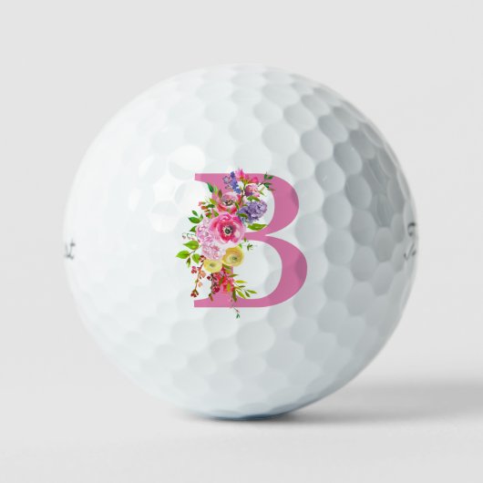 B Floral Golfball (Vorderseite)