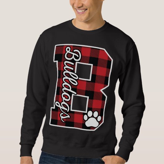 B for Bulldogs Sweatshirt (Vorderseite)