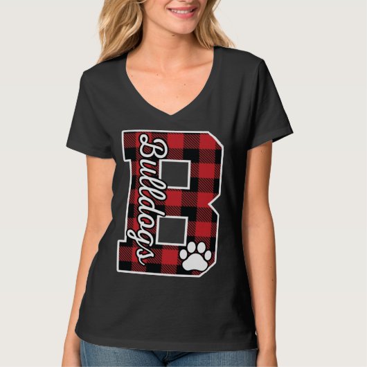 B for Bulldogs T-Shirt (Vorderseite)