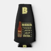 B für Bier Flaschenkühler (Vorderseite)
