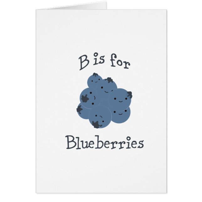 B für Blaubeeren (Vorne)