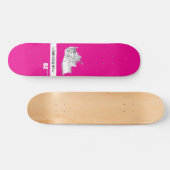 B-G_Deck_Magenta2 Skateboard (Horizontal)