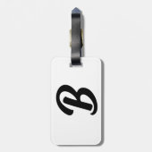 B GEPÄCKANHÄNGER (Rückseite vertikal)