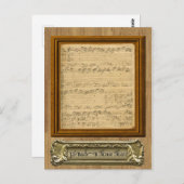 B Geringere Masse Postkarte (Vorne/Hinten)