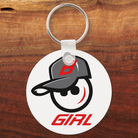B-GIRL SCHLÜSSELANHÄNGER (Vorderseite)